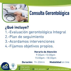 Consulta Gerontológica